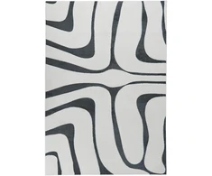Beliani Kilimas HARTZ pilkas / baltas 160 x 230 cm