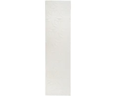 Beliani Kilimas HOOD balkšvas 80 x 300 cm