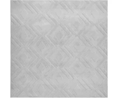 Beliani Kilimas KEVIREL pilkas 160 x 160 cm