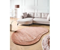 Beliani Kilimas MASSO aukso rudos spalvos 160 x 230 cm viskozė