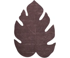Beliani Kilimas NAINITAL tamsiai rudas 160 x 230 cm vilnonis