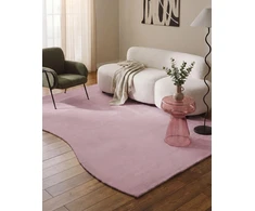 Beliani Kilimas TANGRA šviesiai violetinis 160 x 230 cm