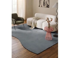 Beliani Kilimas TANGRA tamsiai pilkas 160 x 230 cm