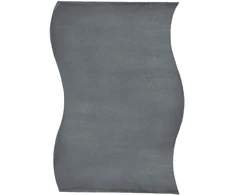Beliani Kilimas TANGRA tamsiai pilkas 160 x 230 cm