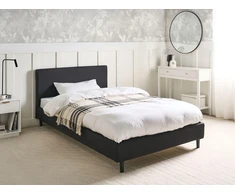 Beliani Lova FITOU 120 x 200 cm Juoda