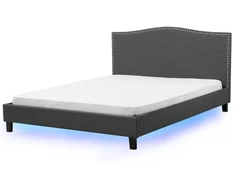 Beliani Lova MONTPELLIER 180 x 200 cm LED spalvota