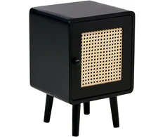 Beliani Naktinis stalelis LEFROY juodas