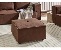 Sofa Beliani Otomana AXEBO Boucle ruda
