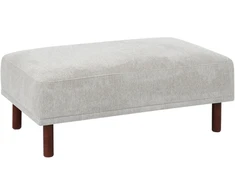 Sofa Beliani Otomana HOLT šviesiai pilka