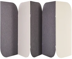 Beliani Pertvara SHADY 400 x 160 cm pilka
