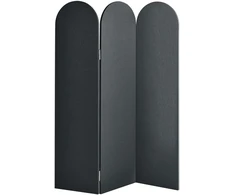 Beliani Pertvara SLIMMY 120 x 160 cm tamsiai pilka