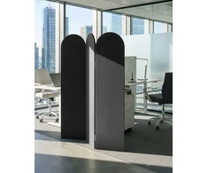 Beliani Pertvara SLIMMY 120 x 160 cm tamsiai pilka