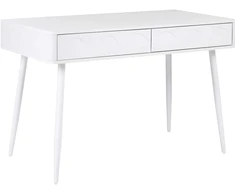 Beliani Rašomasis stalas ESLANE, baltas, 120 cm x 60 cm