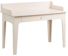 Beliani Rašomasis stalas MONTIRA šviesiai smėlio spalvos 118 cm 60 cm