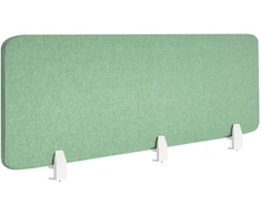 Beliani Rašomojo stalo pertvara SPLIT 180 x 50 cm žalia