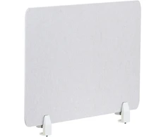 Beliani Rašomojo stalo pertvara SPLIT 80 x 50 cm, balta