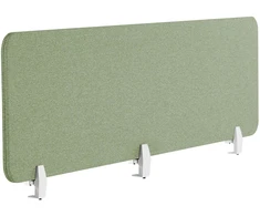 Beliani Rašomojo stalo pertvara WALLY 180 x 40 cm, žalia