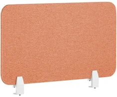 Beliani Rašomojo stalo pertvara WALLY 72 x 40 cm ryškiai raudona