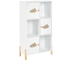 Beliani Rėmas CLOUDY 111 cm baltas