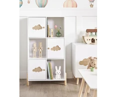 Beliani Rėmas CLOUDY 111 cm baltas
