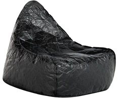 Beliani Sėdmaišis 200 L DROP 63 cm 75 cm Juodas