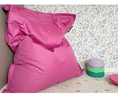 Beliani Sėdmaišis 300 L FUZZY 140 cm 180 cm Fuksija
