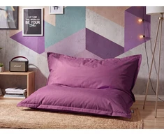 Beliani Sėdmaišis 300 l FUZZY 140 cm 180 cm violetinis
