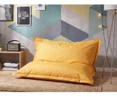 Beliani Sėdmaišis 600 L FUZZY 180 cm 230 cm Geltonas
