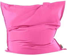Beliani Sėdmaišis 600 L FUZZY 180 cm 230 cm Fuksijos spalvos