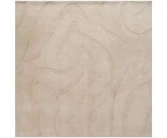 Beliani SELVORI kilimas, smėlio spalvos, 160 × 160 cm