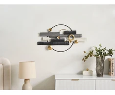 Beliani Sienų dekoracija GLENADE metalinė 43 cm spalvota