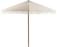Beliani Sodo skėtis MURASA, 258 cm, smėlio spalvos