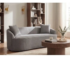 Beliani Sofa AMAL, pilka