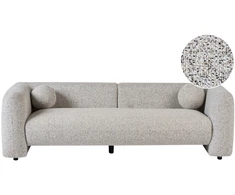 Beliani Sofa LEIREN smėlio spalvos