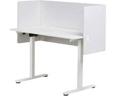 Beliani Stalo pertvara SOLOA 210 x 61 cm, balta