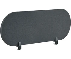 Beliani Stalo pertvara SPARKY 120 x 40 cm tamsiai pilka
