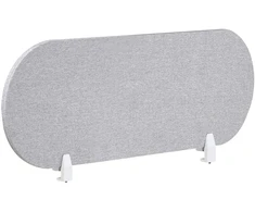 Beliani Stalo pertvara SPARKY 120 x 40 cm šviesiai pilka