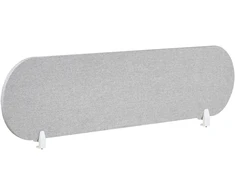 Beliani Stalo pertvara SPARKY 160 x 40 cm šviesiai pilka