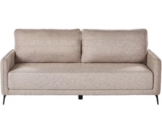 Beliani Trivietė išskleidžiama sofa HEMING, šviesiai ruda