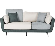 Beliani Trivietė sofa BOLGA žalia