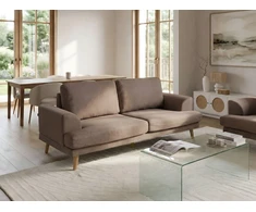 Beliani Trivietė sofa KILDAL ruda