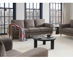 Beliani Trivietė sofa LOUSTO Ruda