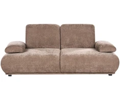 Beliani Trivietė sofa NACKA, šenilinė, ruda