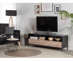 Beliani TV staliukas SYDNEY rudas/juodas