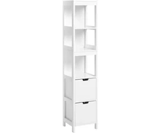 Beliani Vonios spintelė APPROUAGUE 30 cm, balta