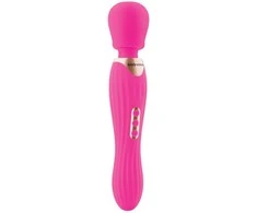 BODYWAND RUMBLE WAND 12 coli karštai rožinis