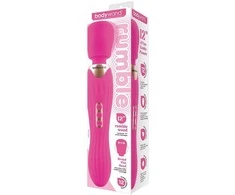 BODYWAND RUMBLE WAND 12 coli karštai rožinis