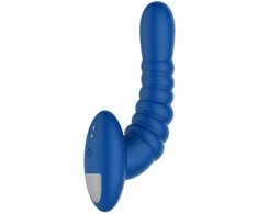 Dreamtoys Briaunotas Pro Vibruojantis Masažuoklis Mėlynas FORTO