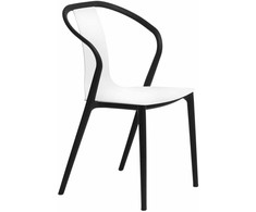 D2.Design Bella kėdė juoda/balta (dydis: universalus)