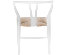 D2.Design Pinti kėdė Natūrali balta, įkvėpta Wishbone (Dydis: universalus